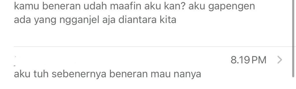 keelasaurus's tweet photo. udh maafin tp sakit hatinya masi ada tu gmn ya blgnya https://t.co/FPF212bBqO