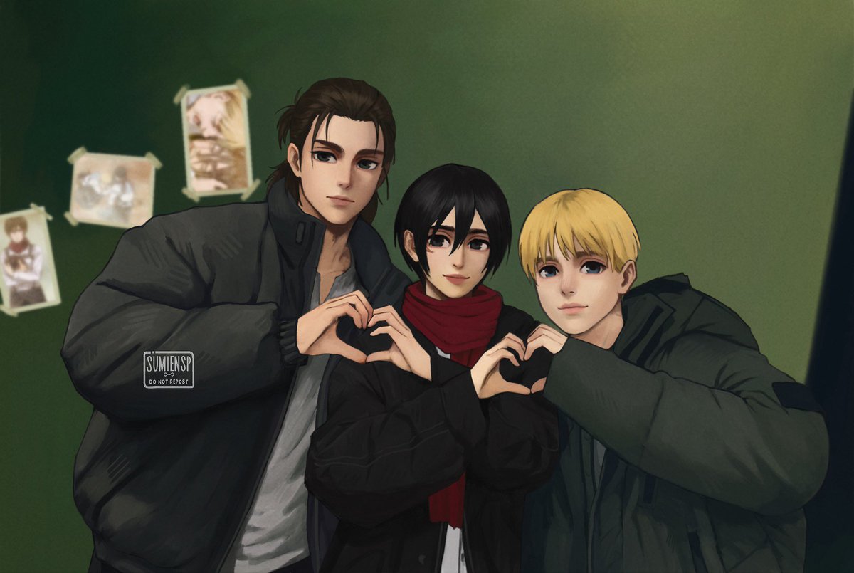 sumiensp's tweet photo. The end of filming, but not the end of the memories. 🤍 ( part 3)

Finally drawing again!
(ps: the eyes look different because of art block 🥲 )

#ErenJaeger #MikasaAckerman  #AttackOnTitan #進撃の巨人 #arminarlert https://t.co/X4plZLNRTk