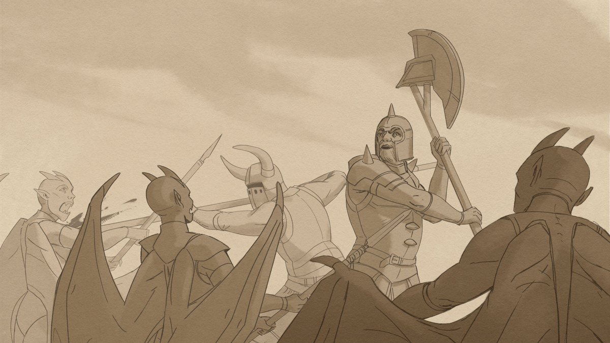 enkoro_art's tweet photo. The Barrows Brothers (and Sliske) https://t.co/KNryb7EOfM