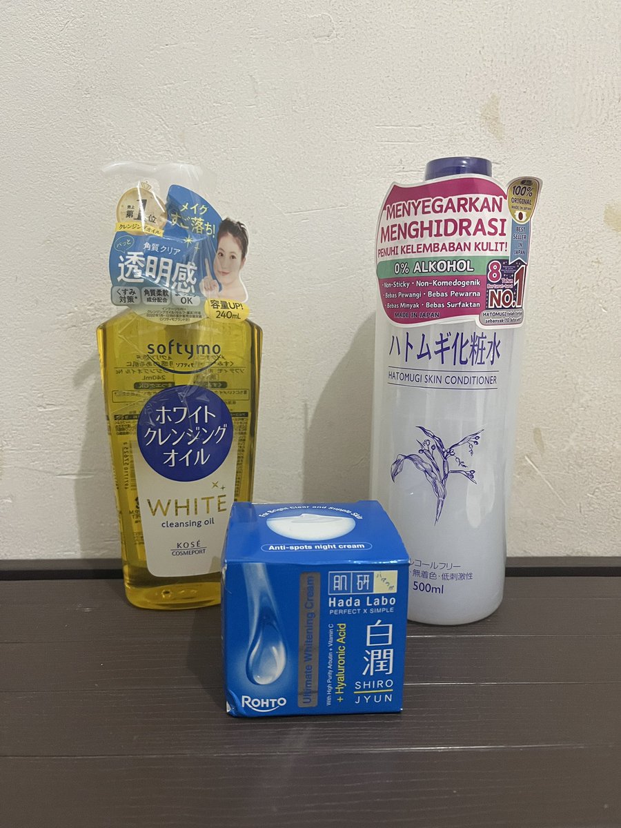 olvydovy's tweet photo. waktunya beralih ke skincare jepang 🇯🇵, mana murce isinya banyak lagi https://t.co/tlv2Rltw2q