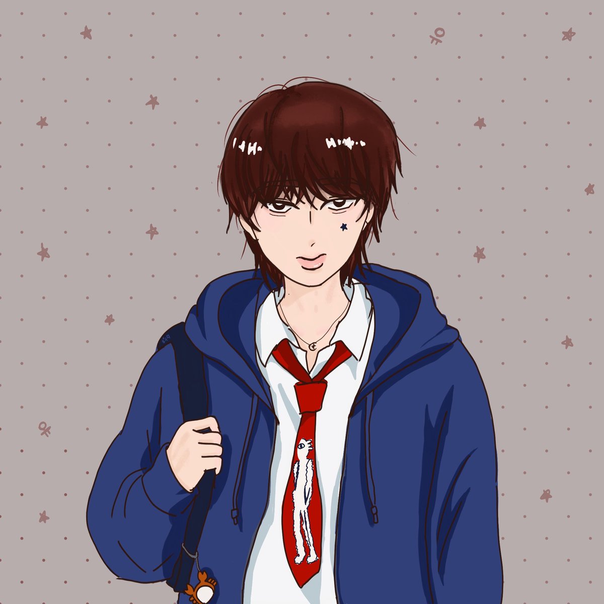 hyonhyonsunsun's tweet photo. 2年ダンス部のユ先輩⭐︎

⚠︎捏造イラスト https://t.co/U4KWFla3Er