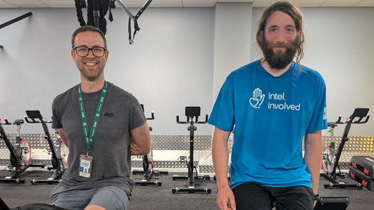 Intel_IRL's tweet photo. July 24th (24/7) is the @SamaritansIRL Awareness Day and we are proud to get involved by completing a 24 hour cyclethon at our Leixlip campus.

We began at 12pm today and our employees will cycle through the night to raise awareness for the #Samaritans and their 24-hour helpline. https://t.co/dFVKZbm1Jp