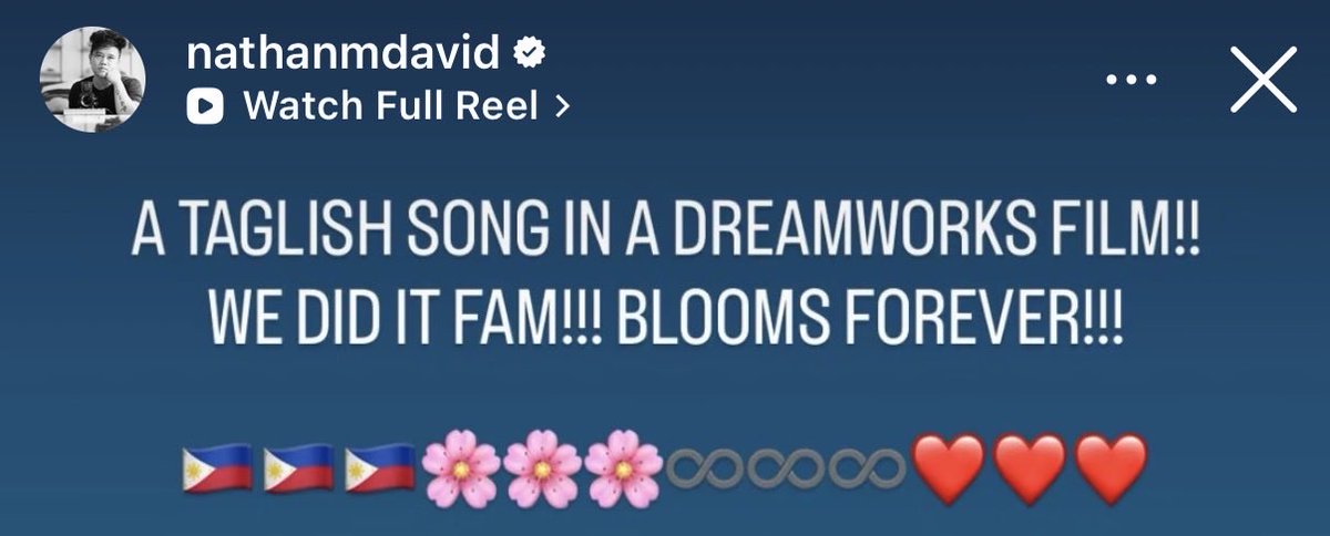 mariel_1001's tweet photo. "A taglish song in a dreamworks film!!" - Sir Nathan Matthew David (one of the producers/composers) 🇵🇭❤️

Sobrang magical. Sobrang ganda. Sobrang nakakaproud. This song/movie deserves all the hype! 

Watch the MV here:
https://t.co/vjdHwHMHWw…

A PARALLEL WORLD MV
#BINI_AParallelWorld
#BINIxForgottenIsland