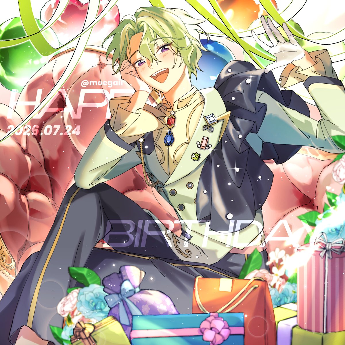 moegaii's tweet photo. おめでとう！🎂💚
#巴日和誕生祭2026
#巴日和誕生祭2026 https://t.co/j020TSGqpg