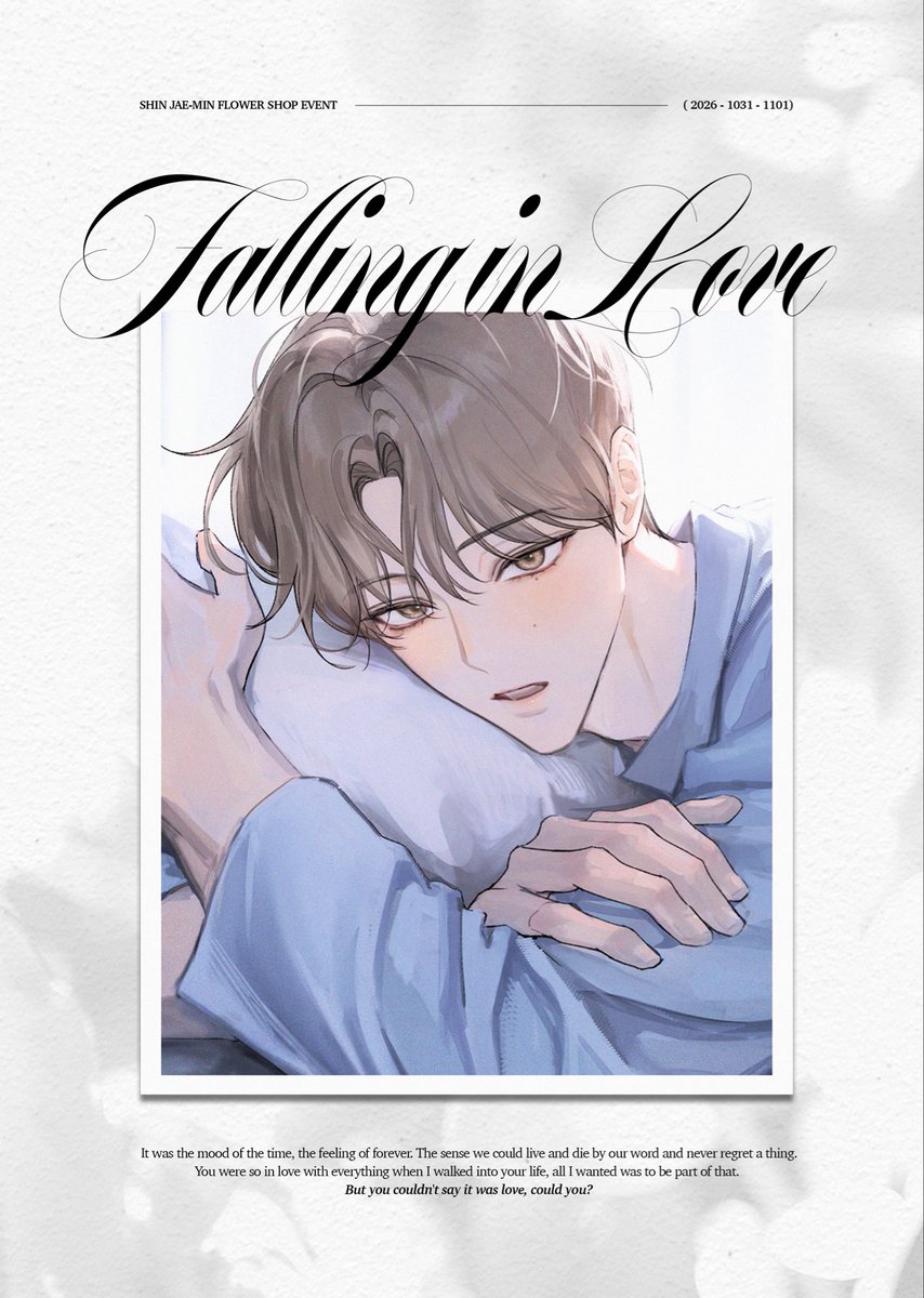 lg8gllol's tweet photo. _

𝙛𝙖𝙡𝙡𝙞𝙣𝙜 𝙞𝙣 𝙡𝙤𝙫𝙚… 𝗗-𝟭𝟬𝟬 ♡
ꜱʜɪɴ-ᴊᴀᴇᴍɪɴ ʙɪʀᴛʜᴅᴀʏ ᴇᴠᴇɴᴛ ɪɴ.. ⁽¹⁰³¹⁻¹¹⁰¹⁾ https://t.co/vFHbnfpGVv