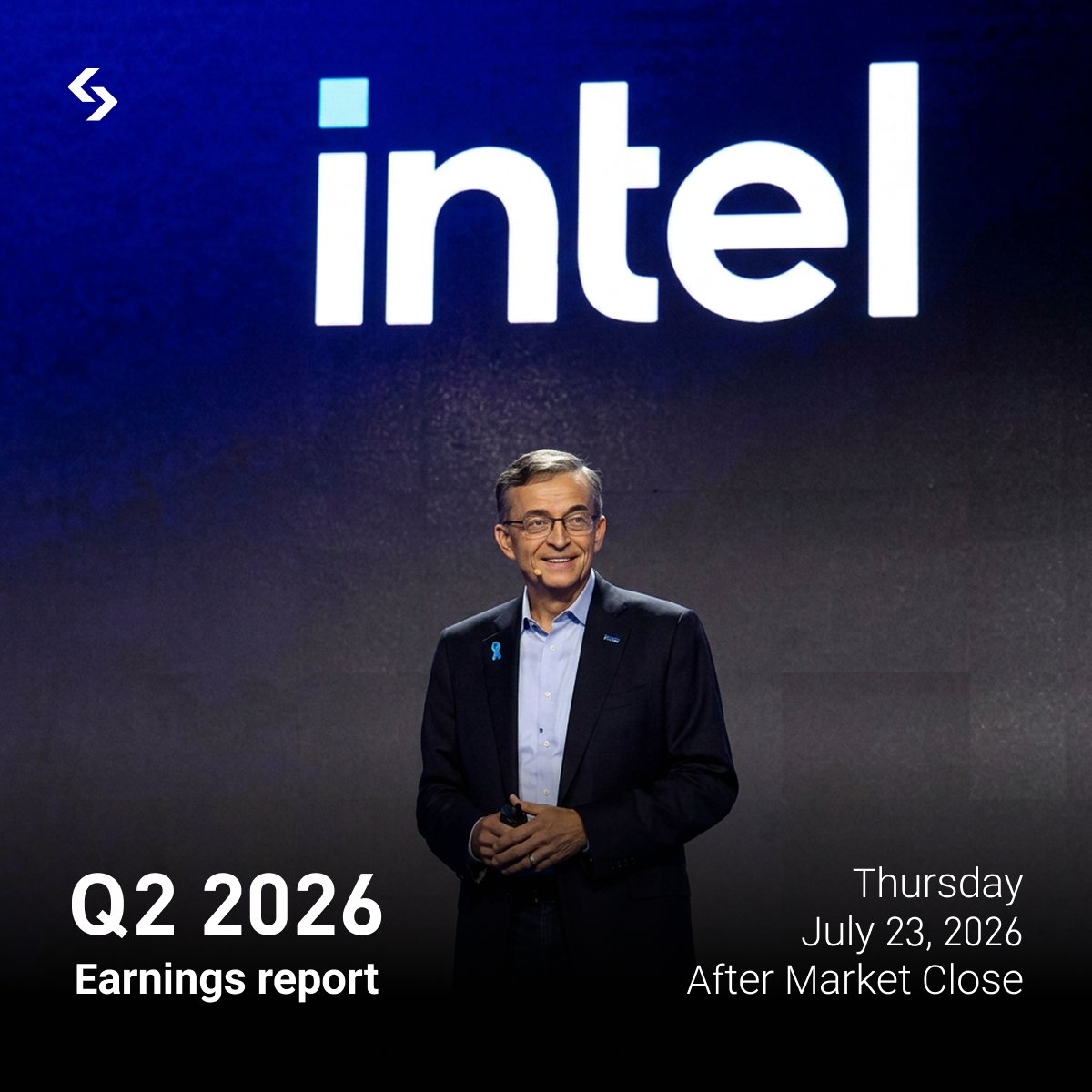 Bitget_TradFi's tweet photo. Intel $INTC earnings drop in 6 hours. ⏳

Intel enters Q2 with AI CPU momentum building, but investors are watching if margin recovery can keep pace.

Can DCAI growth and foundry progress revive the turnaround story? https://t.co/vBUB7TJl62