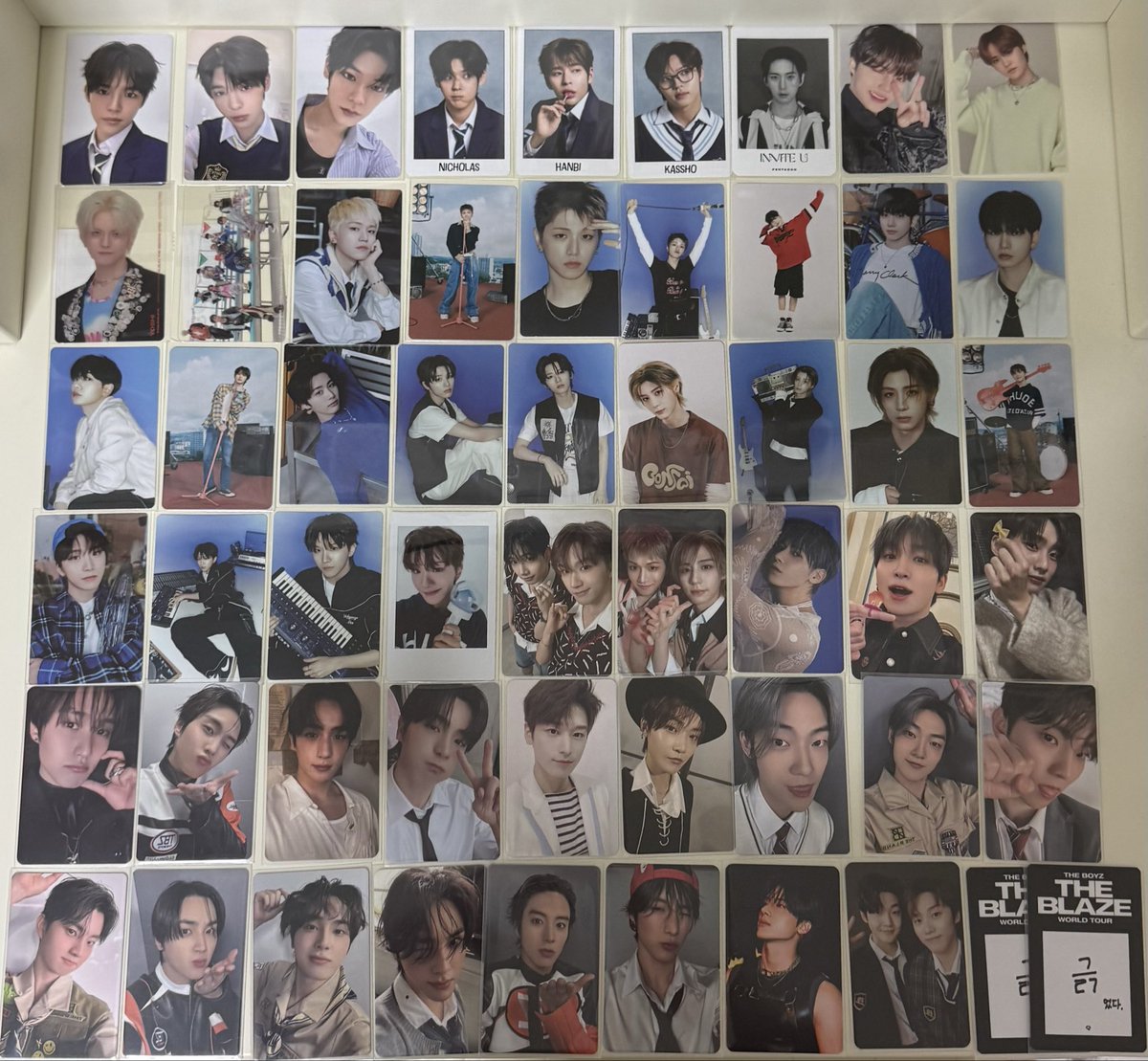 rene_bubu_'s tweet photo. 過去トレカ 交換 ateez nct nct127 nctdream nctwish wayv redvelvet fromis9 riize boynextdoor hearts2hearts seventeen tomorrow×together theboyz smtr25 treasure

譲:画像のもの
求:ヨサン・ソンホ・シオン>エイナ・アイリーン

郵送での交換希望です🌷
お気軽にお声掛けください♩ https://t.co/VbE9HlbU5i