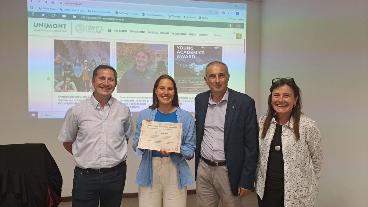 polo_unimont's tweet photo. Assegnata la borsa di studio del Rotary Club Lovere Iseo Breno a una dottoressa magistrale MOUNTAINSIDE del Polo UNIMONT dell'Università degli Studi di Milano. Scopri di più: https://t.co/6OWZpSfbuM

@LaStatale https://t.co/o0GngyXBdZ