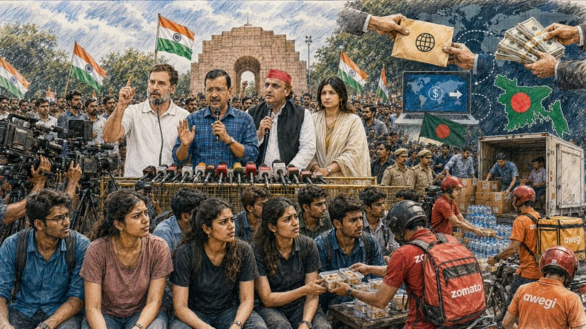 OpIndia_in's tweet photo. CJP का मंच बना ‘मोदी विरोधी बैटलग्राउंड’

जानें- वामपंथी और विपक्षी दल कैसे कर रहे छात्रों के आंदोलन का इस्तेमाल

https://t.co/jLtgizqWhF

विदेशी फंडिंग और खालिस्तानी कनेक्शन पर भी सवाल

@Vivekanand2404 की रिपोर्ट https://t.co/tWxlHRvTaF