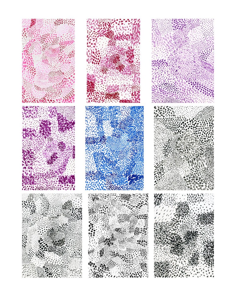 gpdsn's tweet photo. Watercolor Purple Rhythm II, 2026 https://t.co/rYtwESEQV2