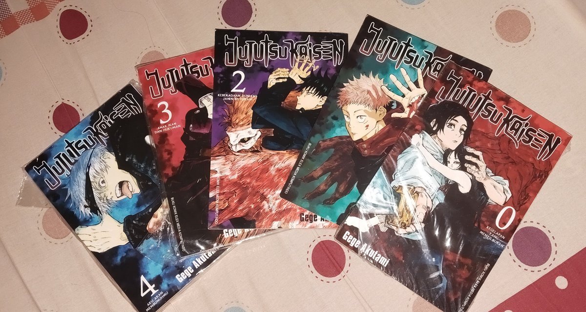 nicoRPG11's tweet photo. WTS Komik preloved
👉set Jujutsu kaisen 0-4 Rp75k
👉set my hero academia 1-2 Rp20k
👉set spyxfamily 1-4 Rp60k
📍jkt, more info dm https://t.co/9Ht8sYkbYx