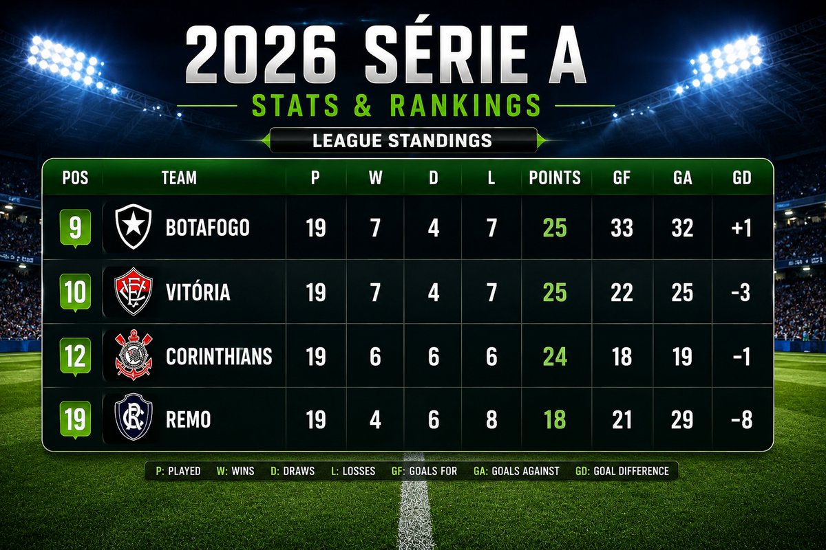 KachingVIP's tweet photo. ⚽@Brasileirao Série A fixtures coming up on July 24th! 🇧🇷

🏟️ @Corinthians vs @ClubeDoRemo 
Corinthians looks to protect their home turf after a strong 3-1 away win over Grêmio before the break. Remo faces a tough test at the Neo Química Arena to improve their 18-point tally.

🔥 @Botafogo vs @ECVitoria 
A crucial Round 4 makeup game! Botafogo aims to exploit their home advantage (33 goals scored this season), while Vitória looks to break the tie on points (both sit at 25) in Rio de Janeiro.

📊Check out their stats and league standings below!👇