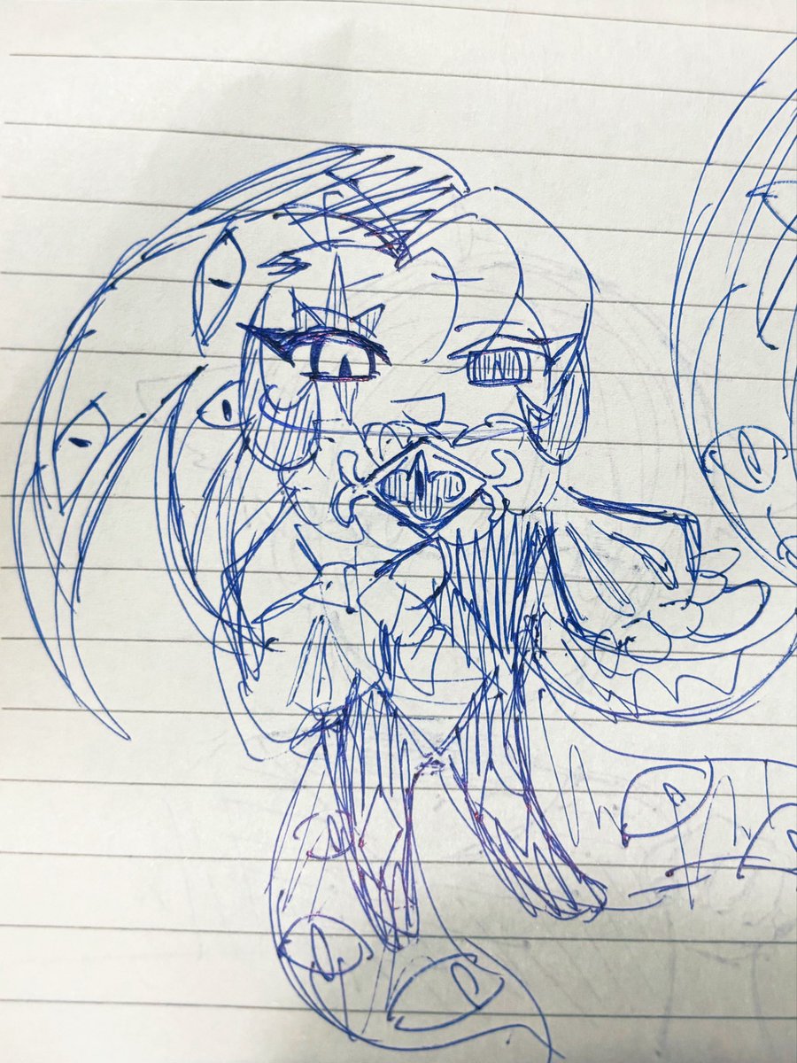 smdr_125's tweet photo. 落描き https://t.co/Xn6BSsM6u4