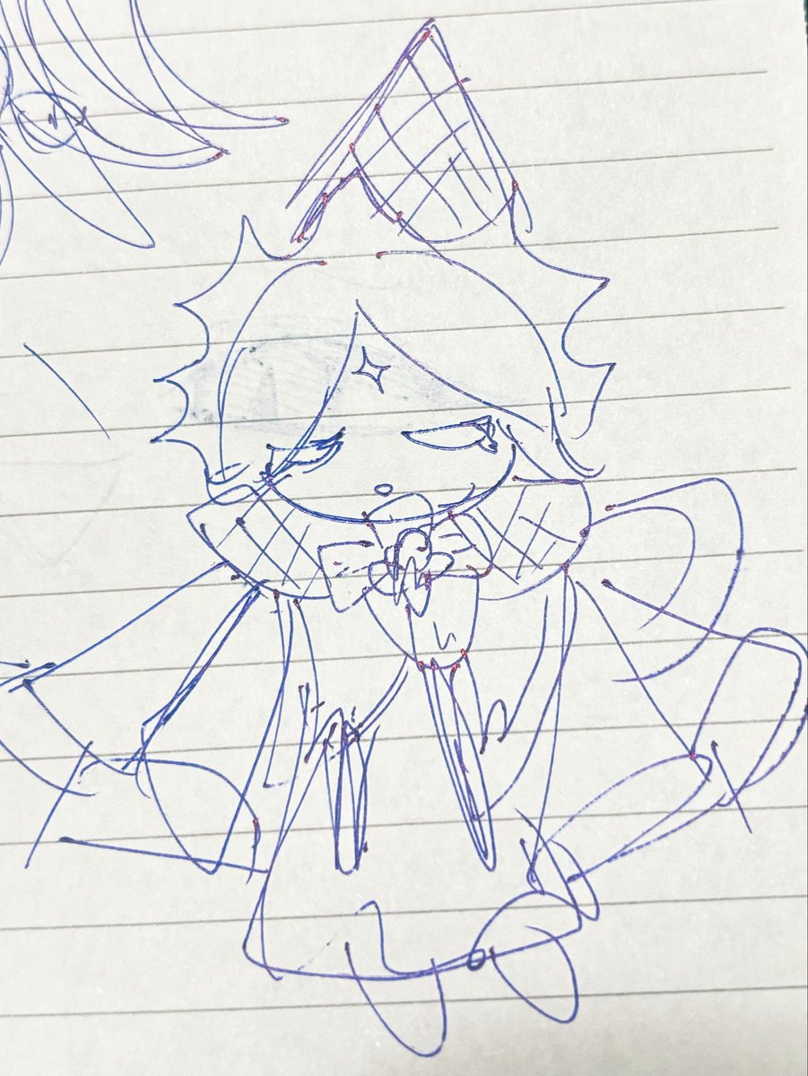 smdr_125's tweet photo. 落描き https://t.co/Xn6BSsM6u4
