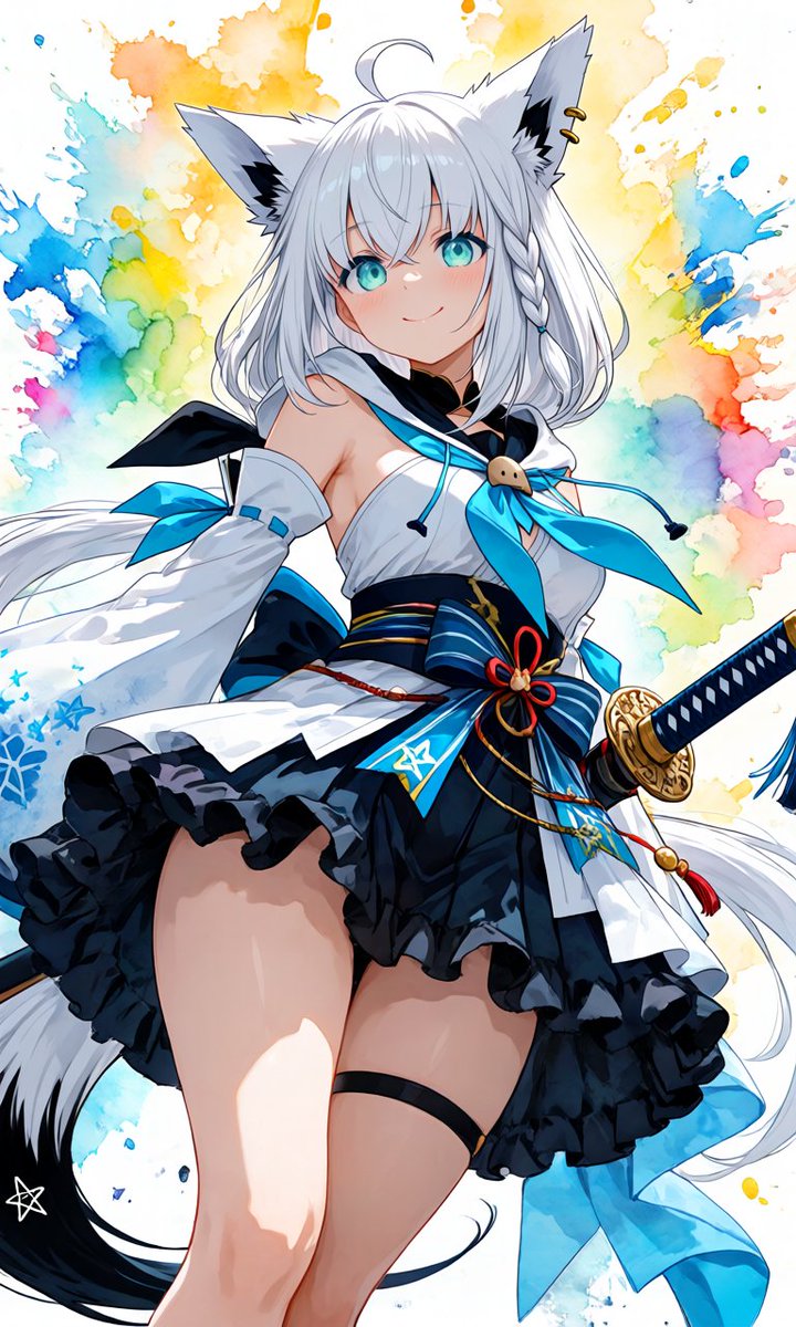 disk1018's tweet photo. #白上フブキ #ホロライブ #hololive #AIイラスト https://t.co/JWDUweBfIL