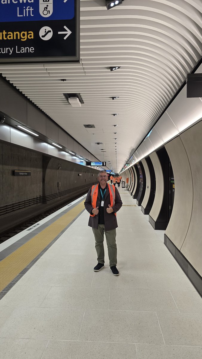WebTaniwha's tweet photo. Karanga-a-Hape Station in all its glory. An incredible piece of transport infrastructure for Auckland which creates a city-shaping legacy. Coming soon to Auckland's CBD!
@AklTransport 
@AklCouncil 
#CityRailLink
#rail https://t.co/9ns7oazvyE