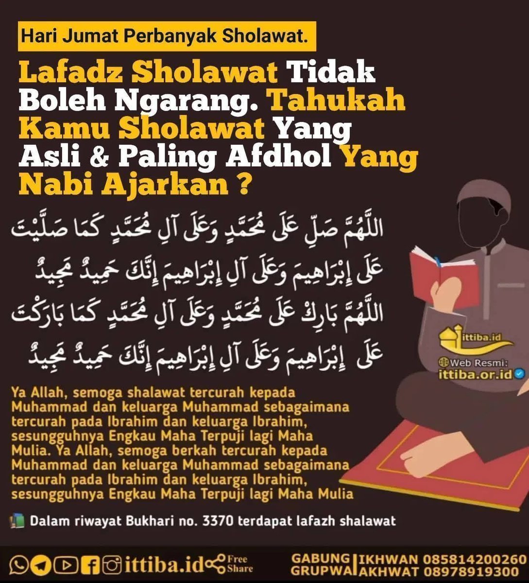 Just_Ab1's tweet photo. Malam ini, #malamJumat.

Saatnya utk memperbanyak bacaan #sholawat Nabi.

Allaahumma sholli ala Muhammad wa ala ali Muhammad.

#reminder 
#BukanYasinan 
#iykwim https://t.co/u71rsmLLmh