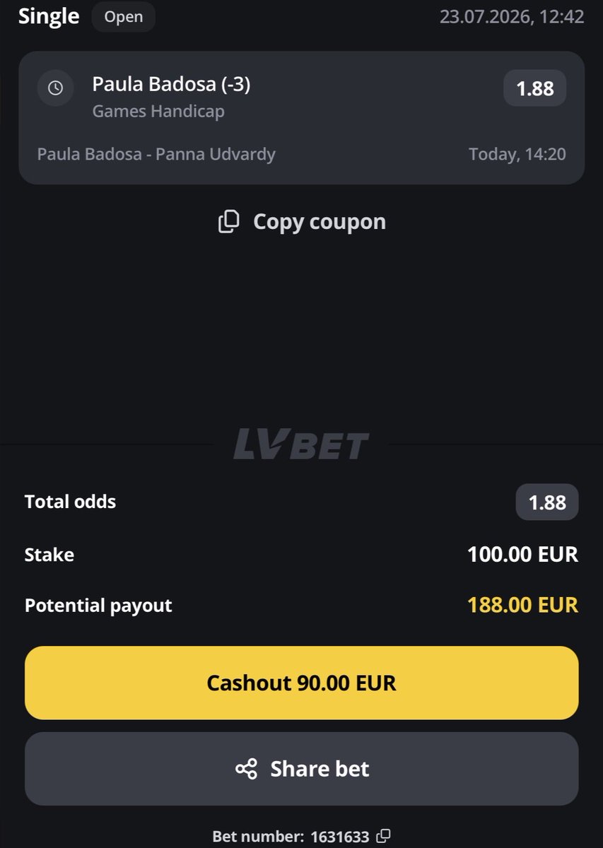 StakeMasterBets's tweet photo. Bet 17 #stakemaster #roadto100 https://t.co/2XgJvt9KSH