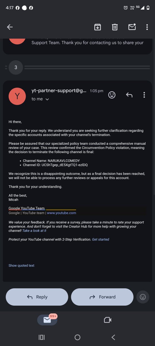naruka18805's tweet photo. @TeamYouTube @TeamYouTube You keep saying my channel was terminated due to "Circumvention" because of a previous terminated channel. I am 100% sure none of my previous channels were ever terminated. Anyone can make such a claim without evidence. If you have proof, please share https://t.co/wAXDBFHFy7