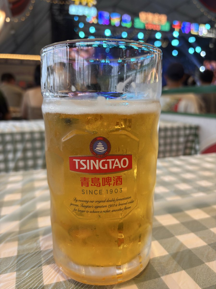 HINAKO_COM's tweet photo. 最高でした🍺#2026青岛啤酒节 https://t.co/6XGZq27iaW