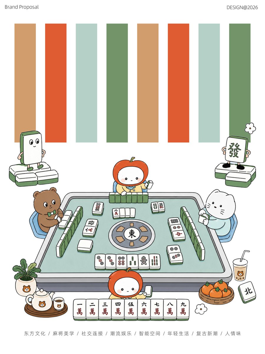Sambozyb's tweet photo. PAI JU 🀄️
24H Self-Service Mahjong Space
Cute Chinese brand design
Fortune &amp; happy gatherings
#MinimalBrand #AsiaDesign #SocialHangout https://t.co/sXbFgiVunj