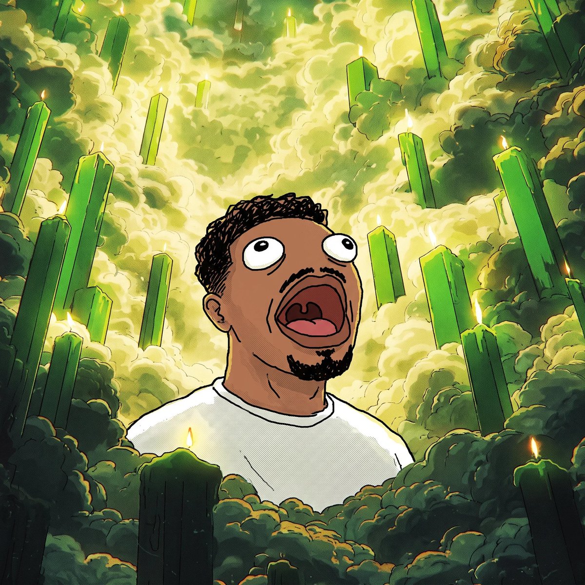 ansumsolana's tweet photo. i see green... https://t.co/9M44iF6U2U