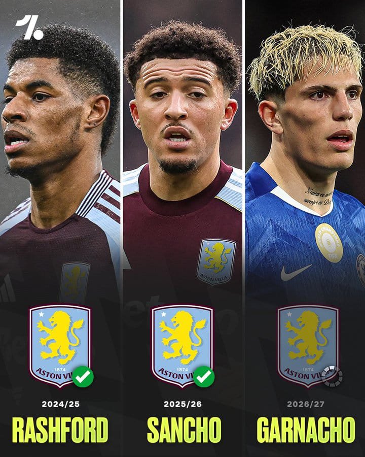 mijax34's tweet photo. Alejandro Garnacho is being linked with a move to Aston Villa...it wouldn't be the first time a former Man United winger had opted for a move to the Midlands looking to reignite their career .

Another fresh start pending at Villa Park 🤝 https://t.co/RpBNEjo9HY