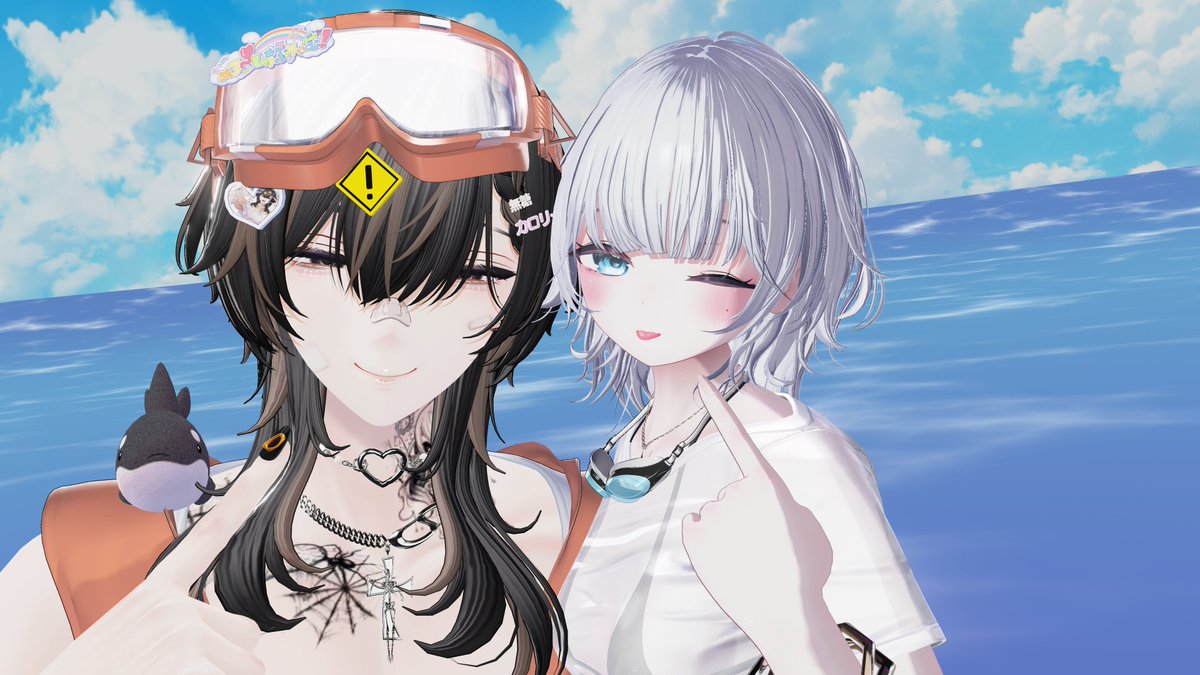 Karuna_VRC's tweet photo. #めろおしゅ 夏営業のアフターにだけ行ってきました！！
会いたい奴らばかりなのになぜ俺は行けないんだ、メロをくれよ俺にもよ！！！！！！！！
次こそ行きます🫵 https://t.co/P732OJC6AW