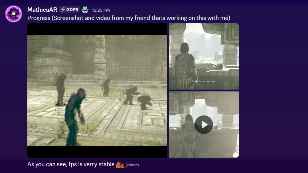 iExplosiveRage's tweet photo. Shadow of the Colossus صارت ingame بمحاكي Shadps4 😵😵😵😵😵 https://t.co/DxA6EGRX67