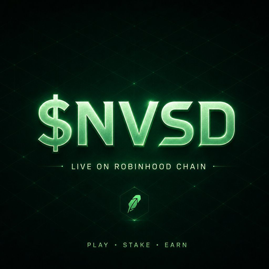 Novastrideworld's tweet photo. 🟢 $NVSD — Official CA is LIVE on Robinhood Chain

CA: 0xf8108e5284a4aee219d0f0dcc65257cc97777777

⚠️ Trading is NOT live yet. LP goes up within 48h.

What's coming:
💧 LP added within 48h → LP NFT LOCKED PERMANENTLY 🔐

🎁 30,000,000 $NVSD reserved as reward for early waitlist joiners

♻️ 100% of token fees → buybacks + community growth

🎮 $NVSD is the core of Novastride — hold $20 worth to play & earn

Full tokenomics & contracts:
🔗 https://t.co/72Wu1B9LXe

Token is going live BEFORE the game — because $NVSD is the key that unlocks it.

Stake. Play. Claim. This is day zero.