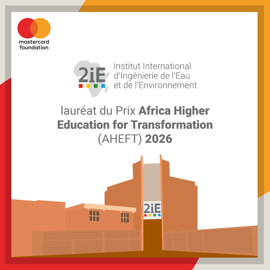 Institut_2iE's tweet photo. L’institut International d’Ingénierie de l’Eau et de l’Environnement (2iE), lauréat du Prix Africa Higher Education for Transformation (AHEFT) 2026, dans la catégorie Excellence en enseignement et apprentissage.

Les détails sur le site web: https://t.co/qkz3AVknLC 

#Institut2iE https://t.co/whTNIgnNMu