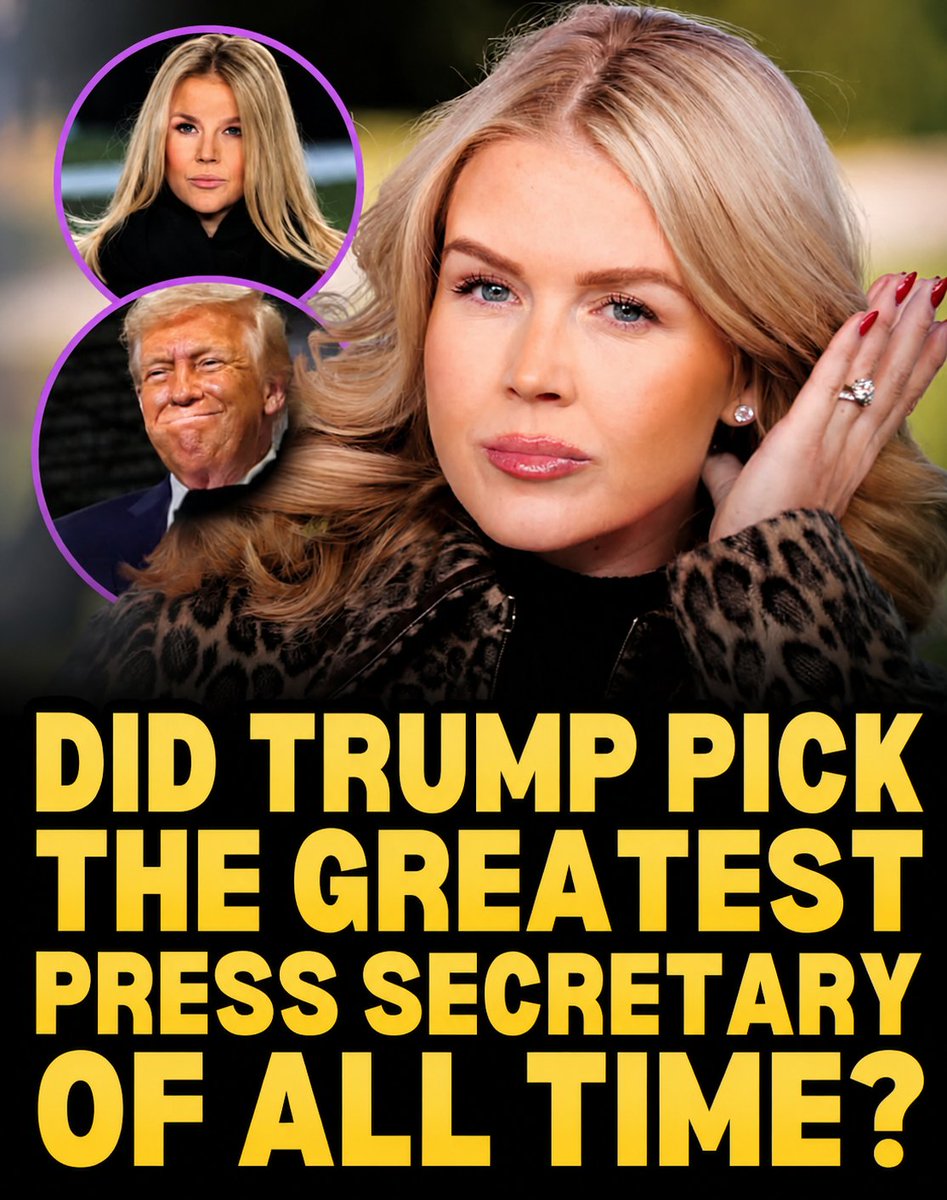 meisabella32's tweet photo. DID TRUMP PICK THE GREATEST PRESS SECRETARY OF ALL TIME? https://t.co/KyHpCv6zRO