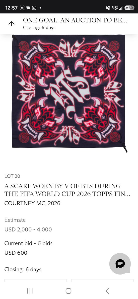 gomdorichick's tweet photo. BTS donated one piece of clothing each for the charity auction at Christie's!! 

https://t.co/fb3WYaXoJ8 https://t.co/1N6WbNqbJM