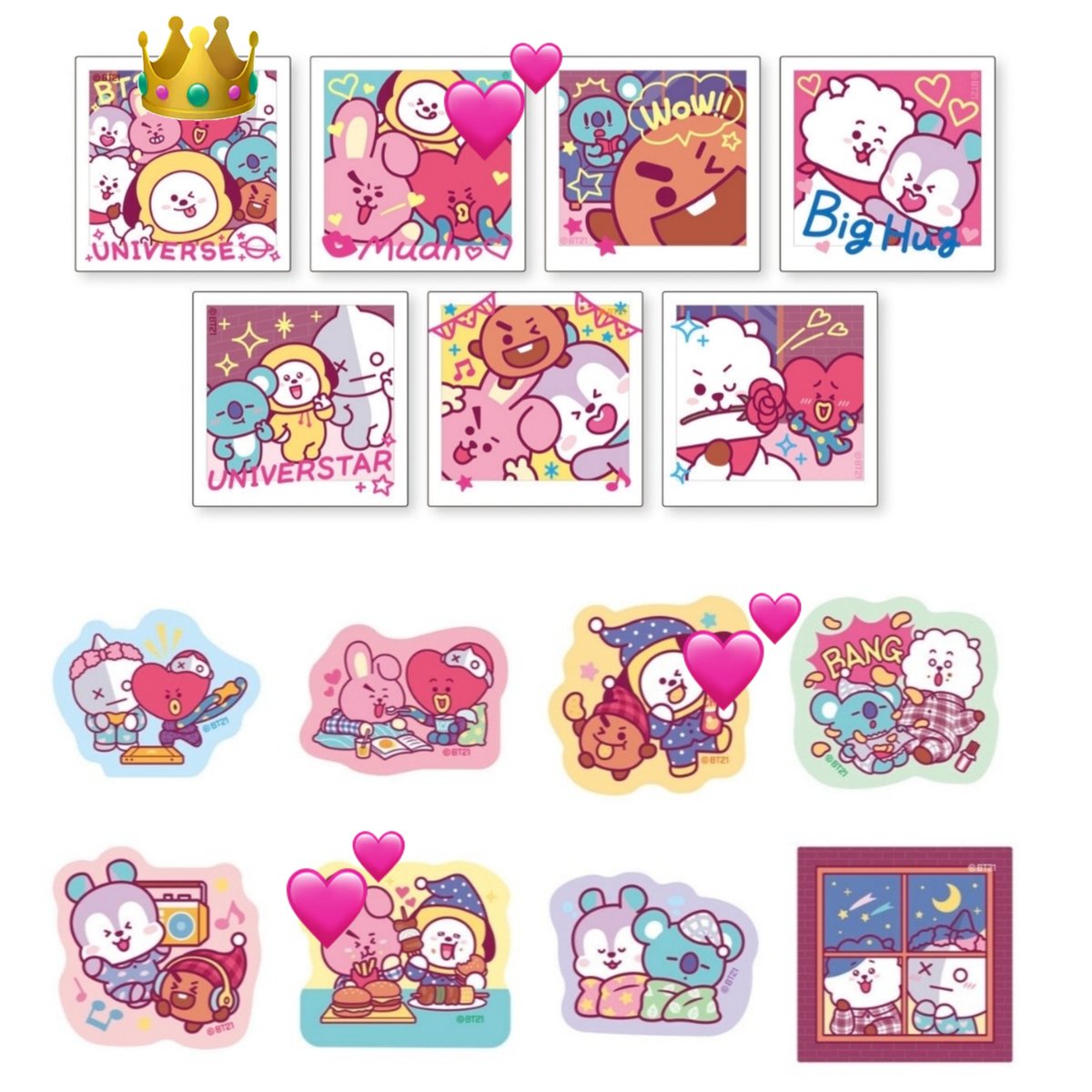 mtoribts22's tweet photo. BT21 交換 スナック ステッカー

譲) MANG TATA COOKY
求) 画像2👑>💕

👑最優先で探しているのでそれ以外との交換はお返事にお時間いただきます🙇‍♀️

なるべく纏めての交換希望です
郵送のみ
どうぞよろしくお願いいたします

#BT21交換 https://t.co/nM3hQzquHV