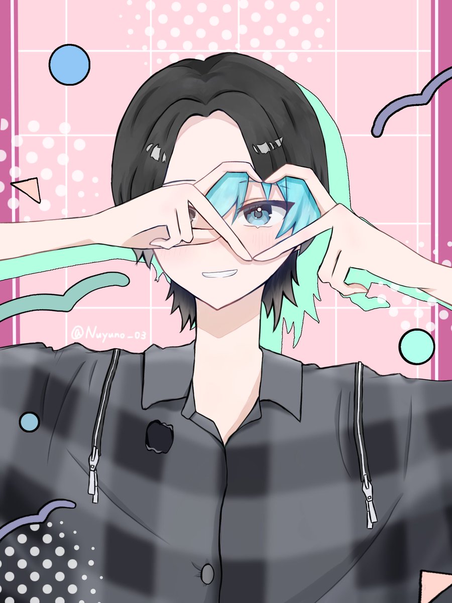 Nuyuno_03's tweet photo. ♡･.｡*･.｡*

　　　🍄 愛してるEYE 🩵

　　　　　　　　　　　   °・*:.。.♡

❥ #おさでい 
❥ #おさでいイラスト 
❥ #おさでい見ろ https://t.co/DFKxLeWGji