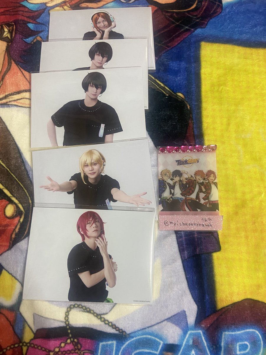 meishaonuzhansh's tweet photo. あんステ
10thAnniversaryLIVE
ランダムブロマイド
グループC
譲)ゆうた、凛月×2、夏目、なずな
求)レオ(白の背景のみ求めております
検索からでもお声かけください
初回の方固定ツイ必読 https://t.co/OVo7A0Hs4u