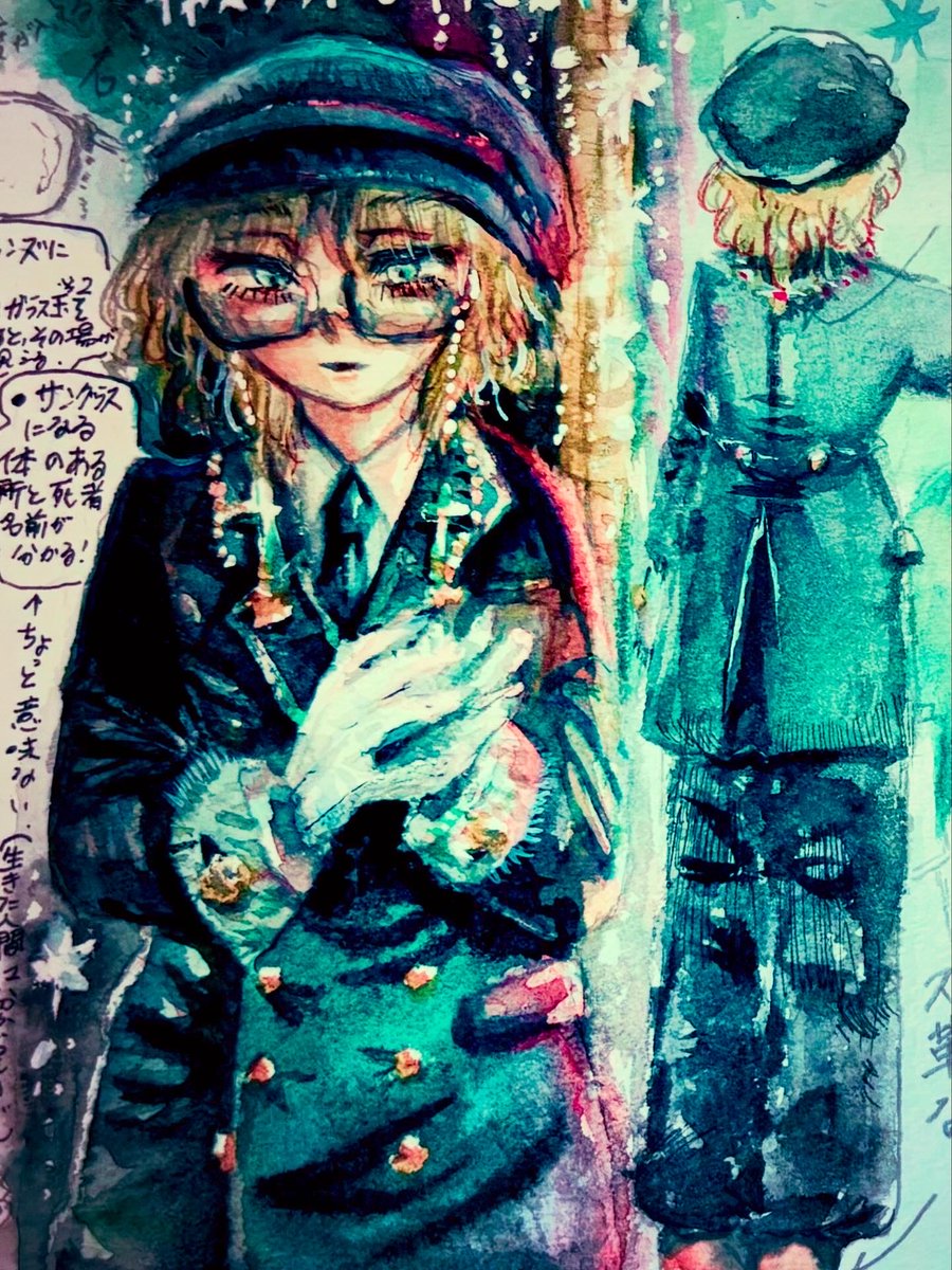 TerrilianExpo's tweet photo. アナログで絵を描いています！
日常の中に潜む非日常さが好きです！
前反応巡回させていただきます🙇
よろしくお願いいたします！
＃絵描きさんと繋がりたい
#自創作に狂っている人間と繋がりたい
#初夏の創作クラスタフォロー祭り
#イラスト #oc #アナログ #水彩 #一次創作 https://t.co/yNzynOkosL