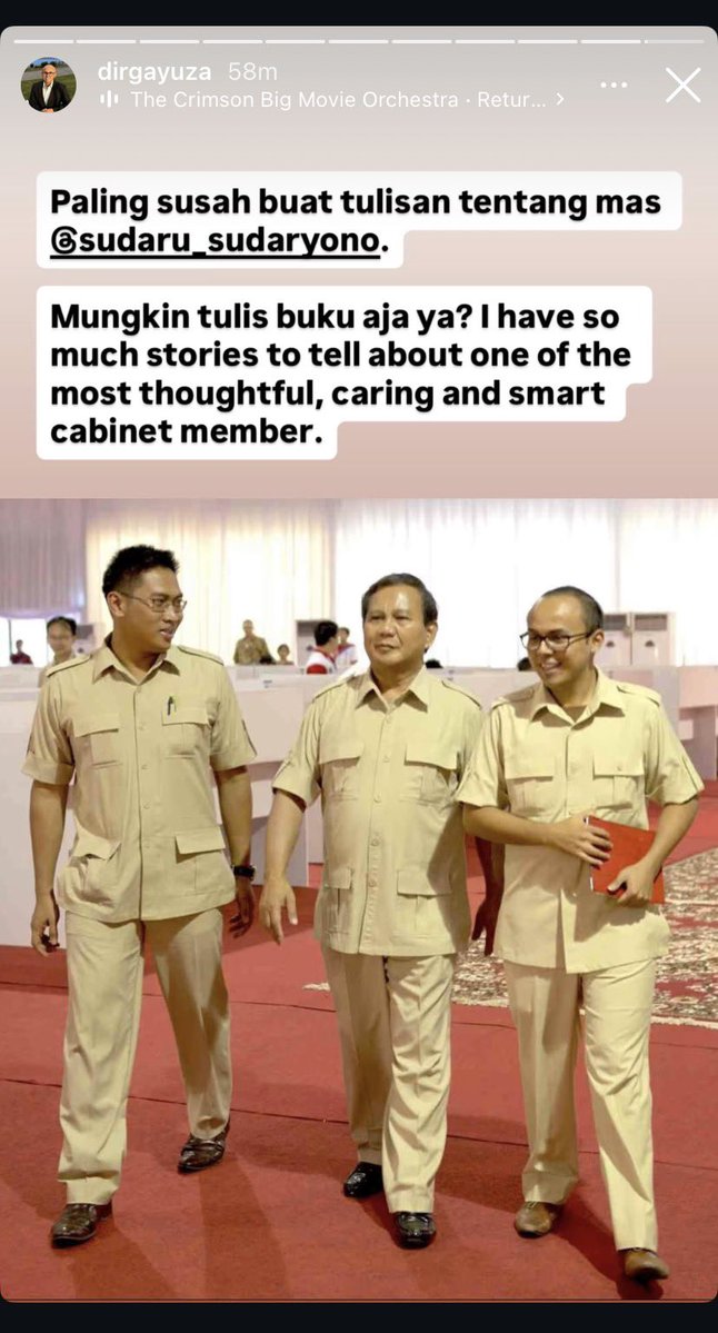 LambeSahamjja's tweet photo. investasi paling mahal itu jadi aspri prabowo:
- yang kiri jadi ketua BGN, komisaris pupuk indonesia, wamentan 
- yang kanan jadi spesial asisten prabowo sekarang, penulis buku tentang prabowo+ punya sekolah https://t.co/L0diWTtscM