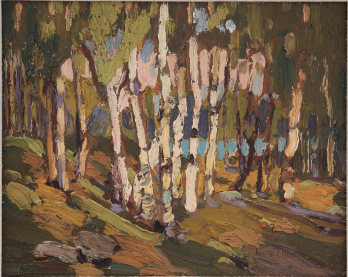 TTLastSpring's tweet photo. 1914 White Birches #tt1914 https://t.co/mlXQbASIQy