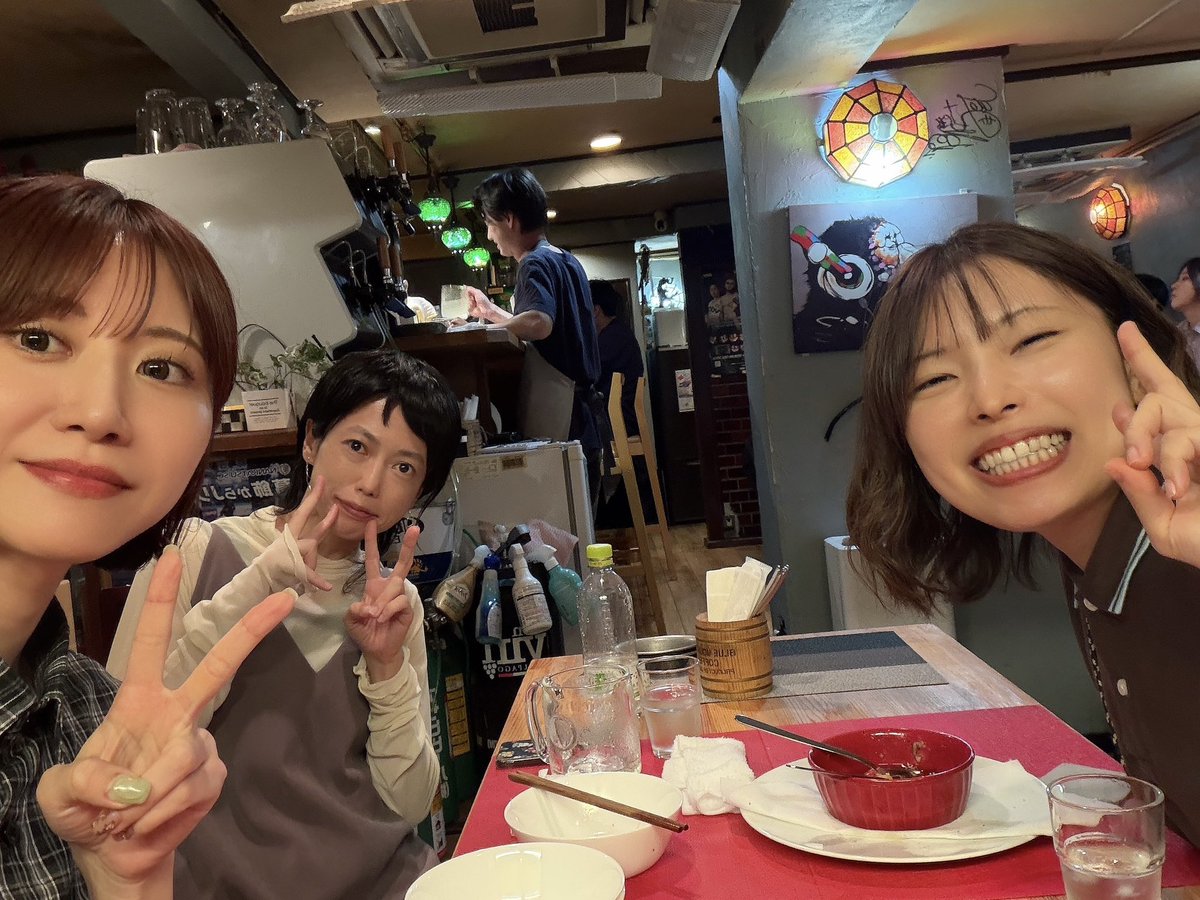 aiue_uematsu's tweet photo. 今日は1,2,2,4で+35.9でした🦭💭

最後ラスだけは引きたくない！って思ってたらラスでした( ◜ω◝ …:.;::..
でもプラスだからこの調子でコツコツがんばります✊🏻

終わった後ご飯行って楽しかった♡ https://t.co/EKRLan6KQT