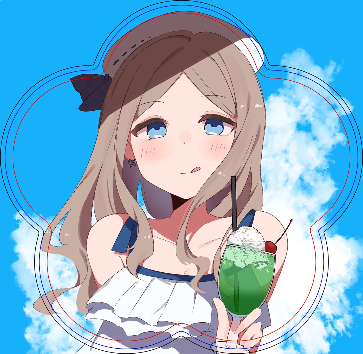 mugi_0813_'s tweet photo. 夏の私服朝風🍧🌻

花型うちわになる予定です◎ https://t.co/OqtqvqwyVc