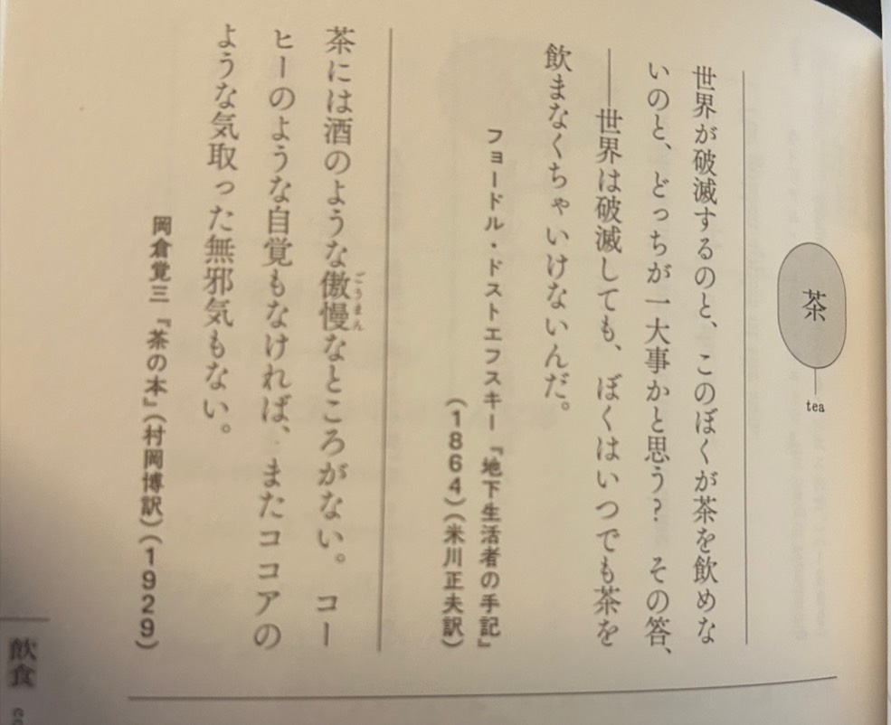fjtn_c's tweet photo. 堀越英美さんの『ささる引用フレーズ辞典』、なんとなく手にとってみたけど、創作（一次二次問わず）で引用したらかっこよさそうな国内外の文学や詩、哲学などのフレーズが紹介されていて、そういう用途じゃなくても読んでて楽しい。
https://t.co/J6e0J60vnG
（画像『ささる引用フレーズ辞典』P173） https://t.co/vod1vRVwAI