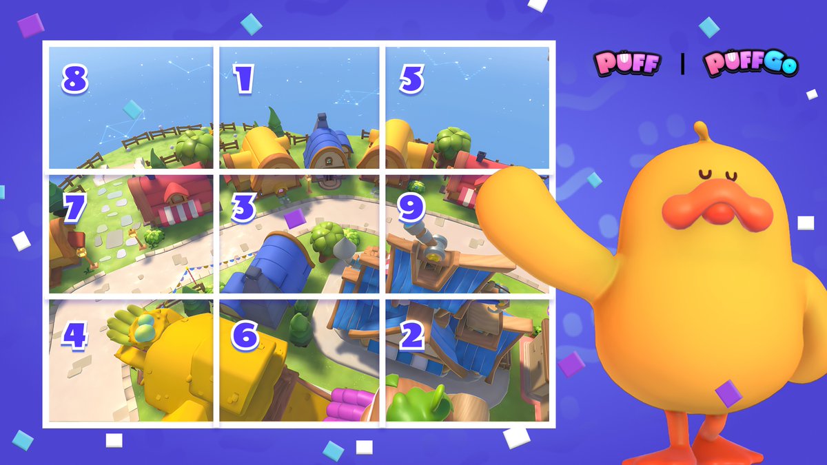 Puffverse's tweet photo. Did you find your core piece among the scattered fragments to awaken memories of #PuffWorld? ๐คฉ
๐ Check the answer key
Puff World is always OPEN TO ALL for
๐ฅ Socializing
๐ฎ Entertaining
๐ Navigating
๐ Exploring
๐คฒ ...
Happy discovering at all times & stay tuned for more ๐ https://t.co/bIw2qAe9vU