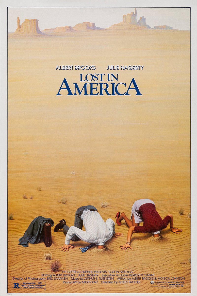 AlmostMajor's tweet photo. Load up the Winnebago because we are talking LOST IN AMERICA (1985)!

Mitchell Beaupre (@itismitchell) returns to discuss Albert Brooks, IN THE GREY, fav movies of 2026 so far, gambling away your life savings + more! 

Apple: https://t.co/pblRPaK0DS https://t.co/qU9amJfZ6K