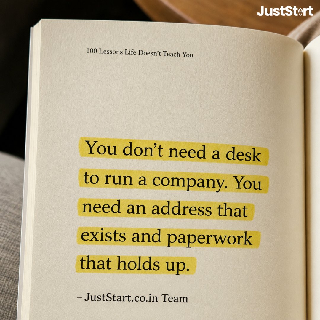 daisyblossom93's tweet photo. You don't need a desk to run a company.
You need an address that's legal - and paperwork that holds up.

That's it. That's the whole business.

📍 Get your Virtual Office with JustStart-
https://t.co/annbKsabxT

#VirtualOffice #virtualofficeaddress #Address #JustStart https://t.co/SCGgf4GU1F