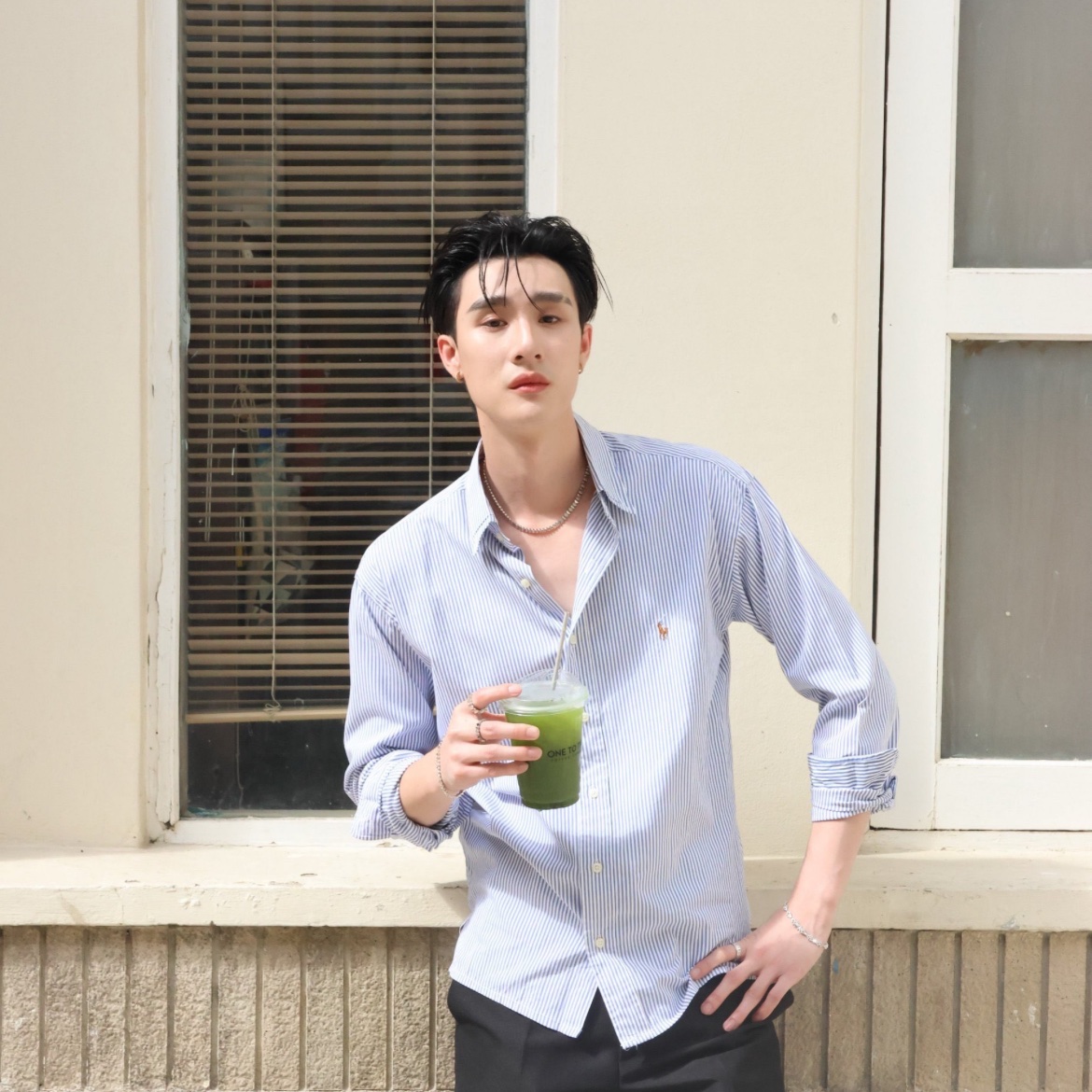 bebybooooooo's tweet photo. Ayah golf                Papi matcha after pilates https://t.co/lGgn2o2fg3