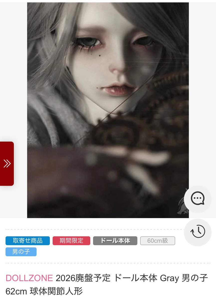 KayanoCrow0527's tweet photo. DOLLZONEさんの60cmGrayくん廃盤予定って出てるんですけど　え　信じたくない… https://t.co/gIzX9f1pEx
