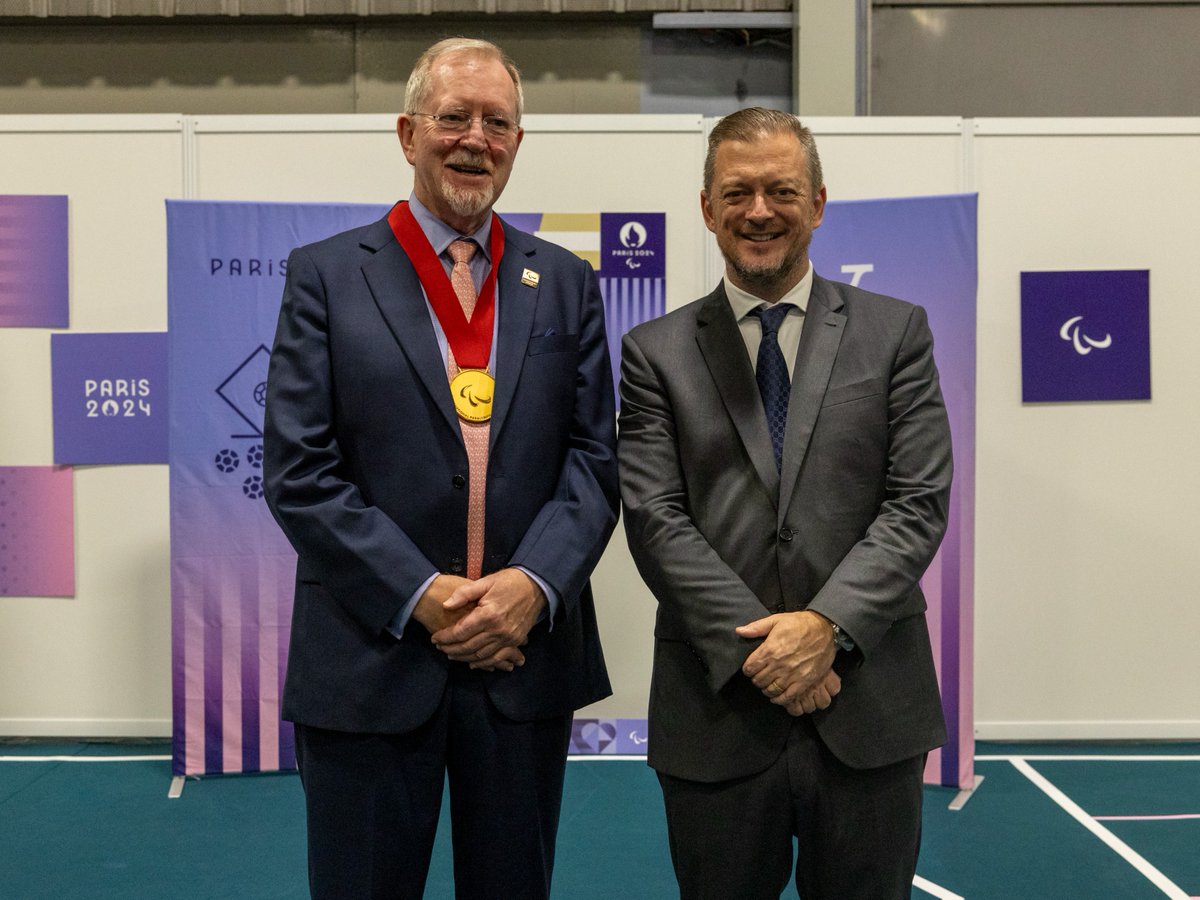 Paralympics's tweet photo. The International Paralympic Committee is deeply saddened at the passing of Paralympic Order recipient David Hadfield OBE, founding President of @BISFed, and has paid tribute to the visionary leader who transformed a sport.

🔗 https://t.co/BCjZ15M81E https://t.co/PRzNyoA9kS