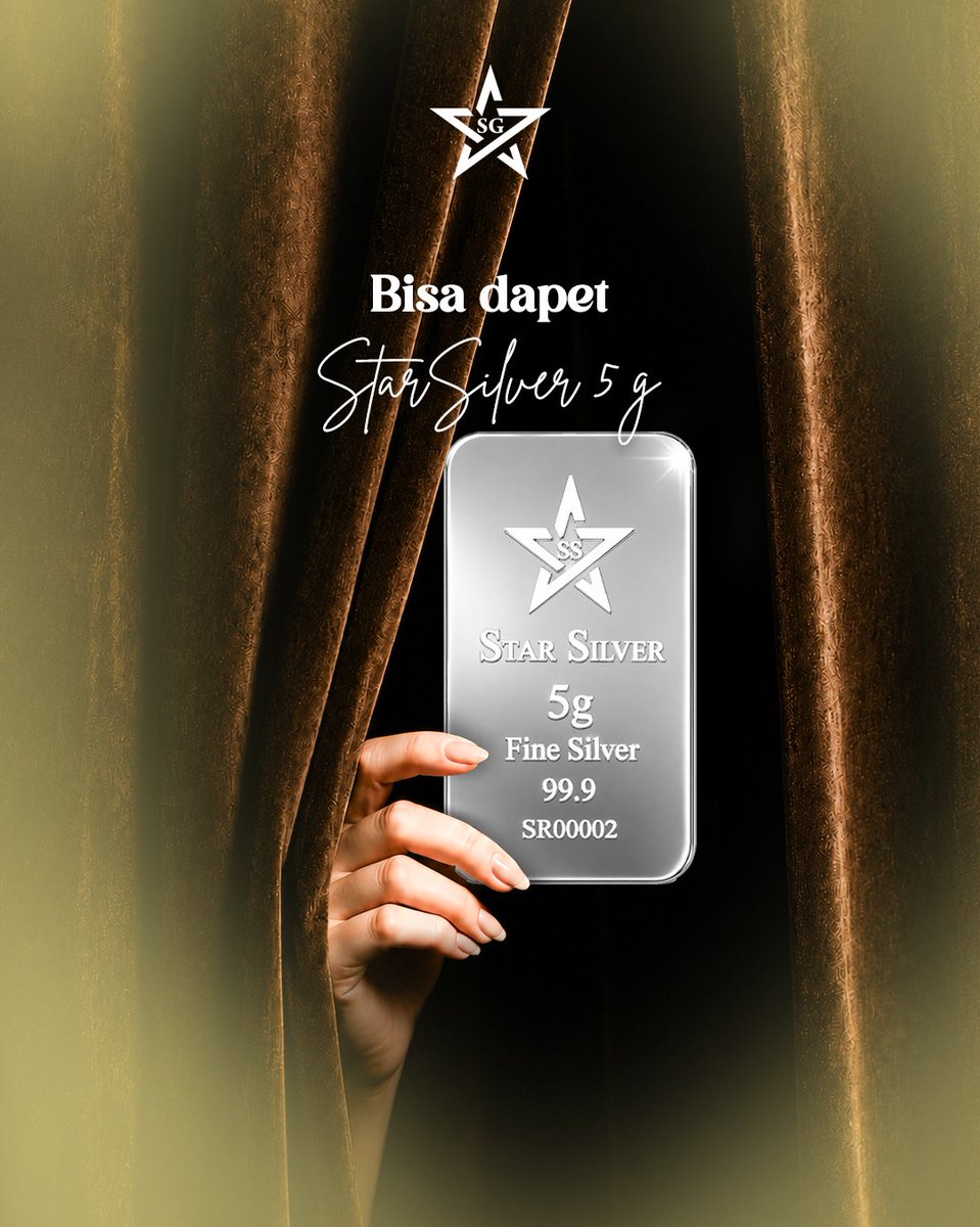 Stargoldmkb1's tweet photo. In this economy, Rp350.000 bisa dapat apa? 🤔✨ Bisa mulai investasi dengan StarGold 0,1 gram.Punya Rp350.000 + Rp20.000? Kamu juga bisa bawa pulang StarSilver 5 gram.Mulai investasi dari budget yang kamu punya. 💛#StarGold #StarSilver #InvestasiEmas #InvestasiPerak #LogamMulia https://t.co/Eos72g1Rni
