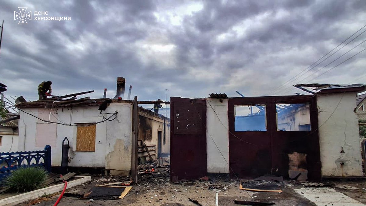 ZelenskyyUa's tweet photo. As of now, three people have been reported killed in Pavlohrad as a result of a Russian aerial bomb strike on an enterprise. My condolences to their families and loved ones. Dozens of people have been injured. The Russians also hit Kherson with aerial bombs. Apartment buildings, ordinary homes, the regional children's hospital, and educational institutions were damaged. People were injured. Russia also struck critical infrastructure in the Sumy and Kharkiv regions and launched missile attacks on the Odesa region.

Every day, Russia continues to terrorize our people. It uses various kinds of weapons against Ukraine – guided aerial bombs, missiles, and drones. Ensuring our ability to defend against these attacks is critical. Our partners know what decisions can help. And above all, there must be no shortage of missiles for the Patriot systems. It's important that our partners hear this. We're working around the clock, at every level.